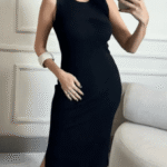 Vestido Pietra: Em Canelado De Algodão