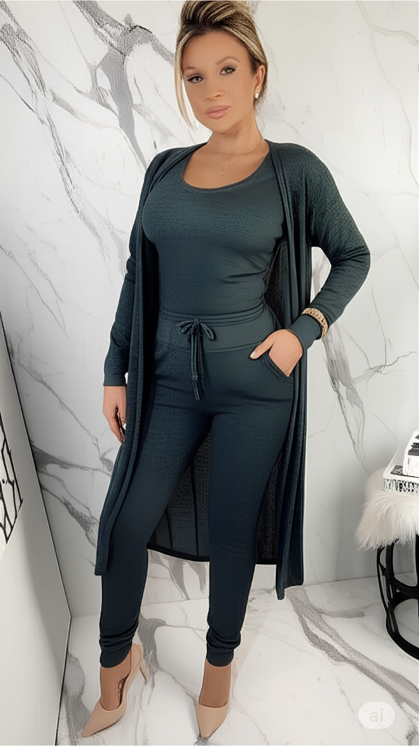 Conjunto Fernanda: Confeccionado Em Lanzinha