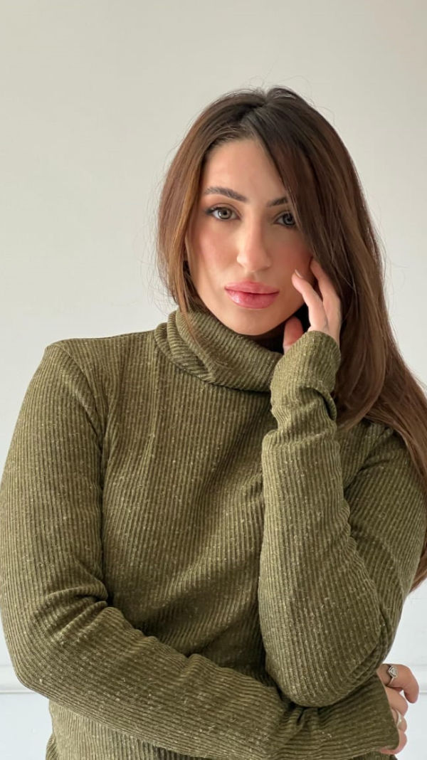 Blusa Tatiane: Em Malha Canelada