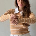 Blusa Clara: Em Malha Canelada