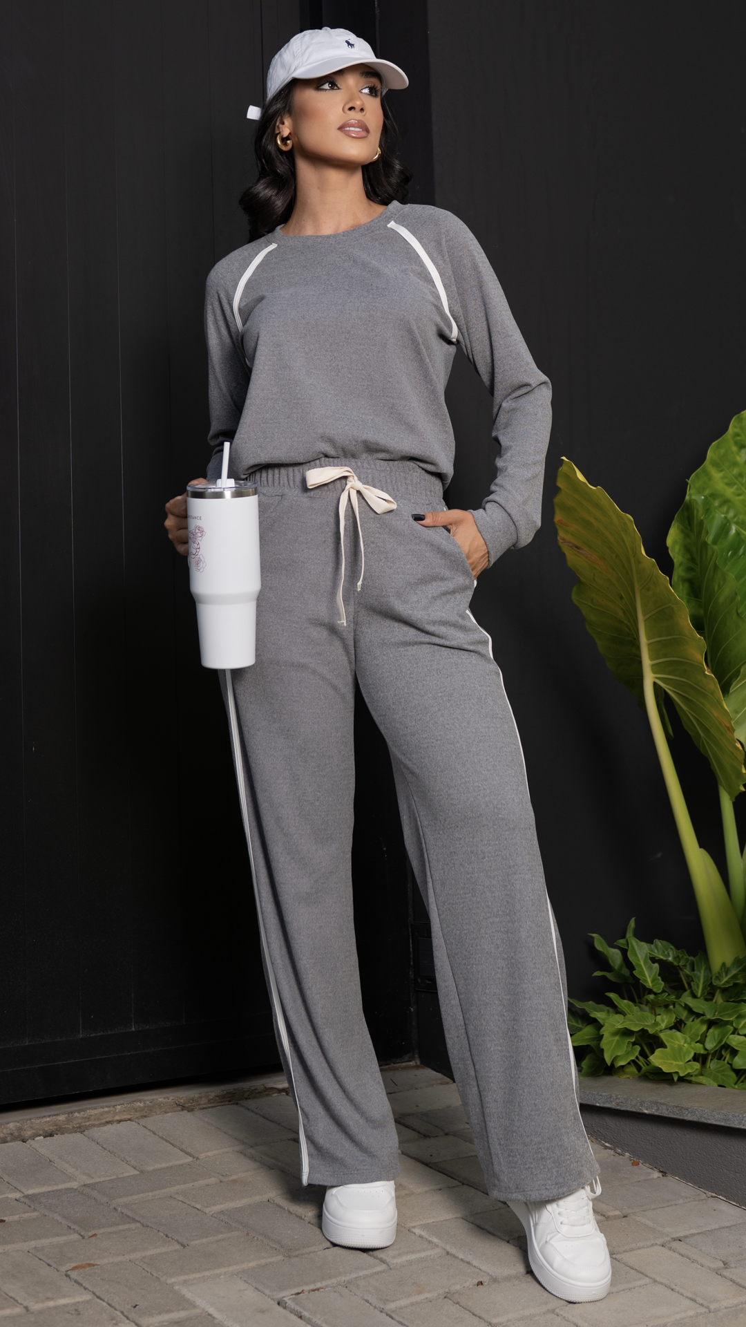 Conjunto Marselha confeccionado em Malha confort - Imagem 7